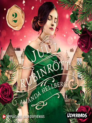 cover image of Jul i rubinrött